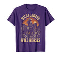 Southern Sunset Wild Cowgirl Flowers Wild T-Shirt - Trendy Graphic Unisex - T-Shirt, Sweatshirt, Hoodie