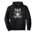 Dad Ballers Volleyball Baseball Dad Hoodie - Unique Graphic for Adults - T-Shirt, Sweatshirt, Hoodie