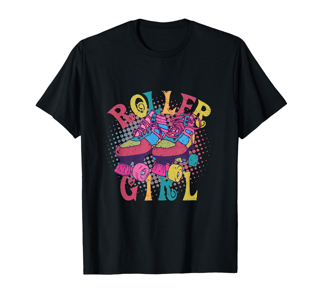 Roller Skate Skating 70S Gift T-Shirt - Novelty Apparel Unisex - T-Shirt, Sweatshirt, Hoodie