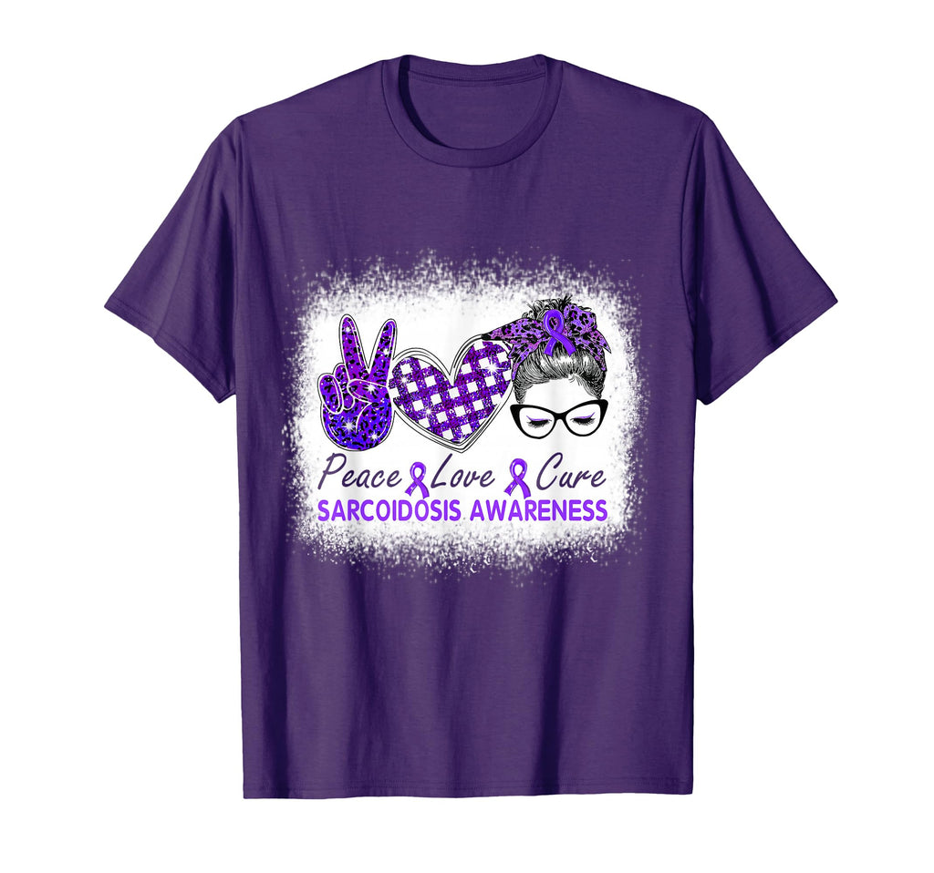 Love Cure Sarcoidosis Awareness T-Shirt - Novelty Apparel for Adults - T-Shirt, Sweatshirt, Hoodie