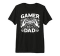 Gamer Dad Game Controller Gaming T-Shirt - Custom Art Print for Adults - T-Shirt, Sweatshirt, Hoodie