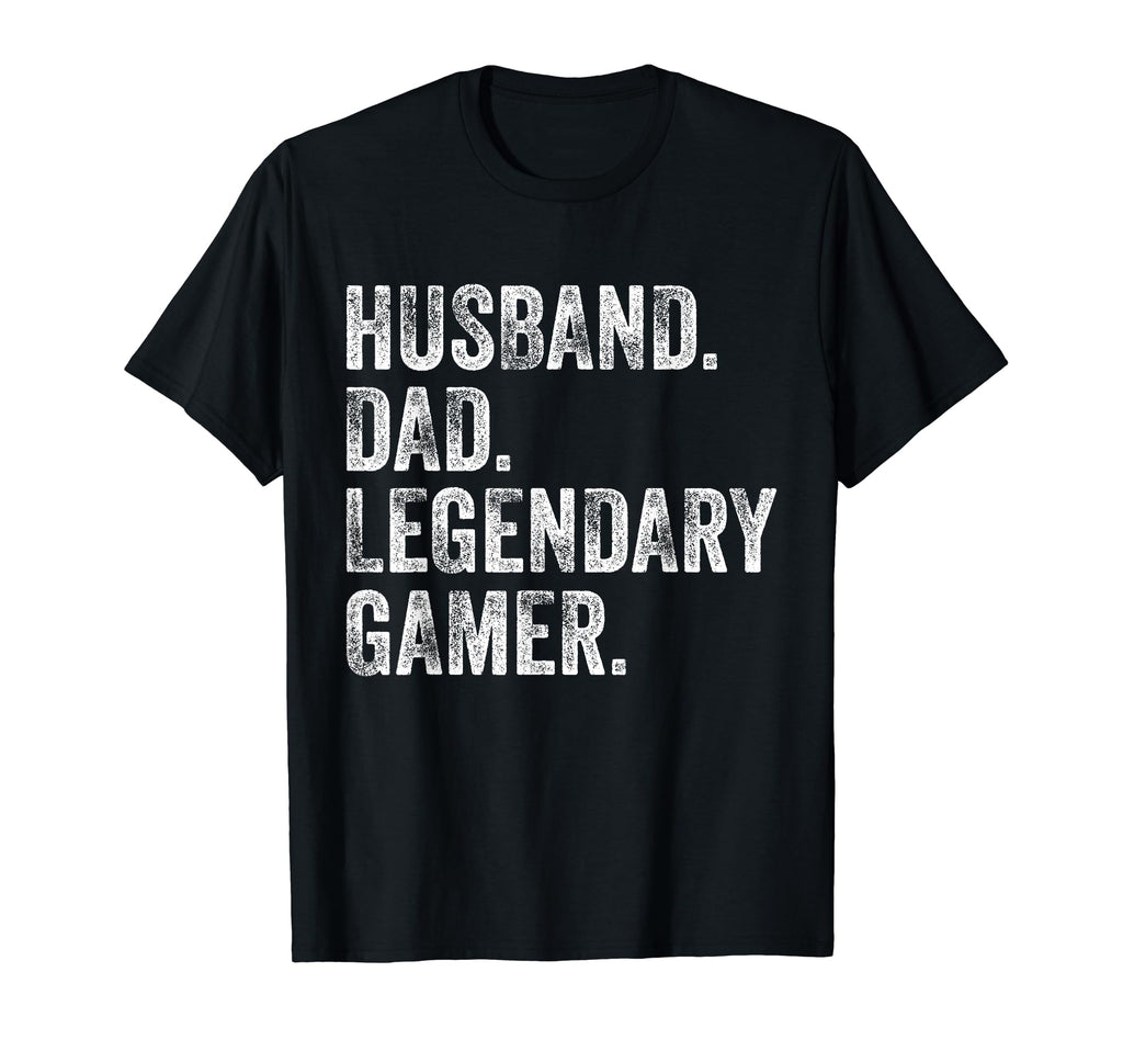 Gamer Dad Gaming Husband Video Game T-Shirt - Minimalist Print Men Women - T-Shirt, Sweatshirt, Hoodie
