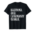 Gamer Dad Gaming Husband Video Game T-Shirt - Minimalist Print Men Women - T-Shirt, Sweatshirt, Hoodie