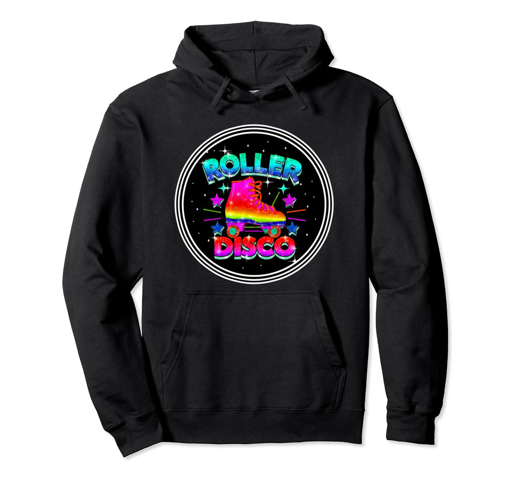 Roller Disco Fun Roller Skates Novelty Hoodie - Novelty Apparel Unisex - T-Shirt, Sweatshirt, Hoodie