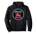 Roller Disco Fun Roller Skates Novelty Hoodie - Novelty Apparel Unisex - T-Shirt, Sweatshirt, Hoodie
