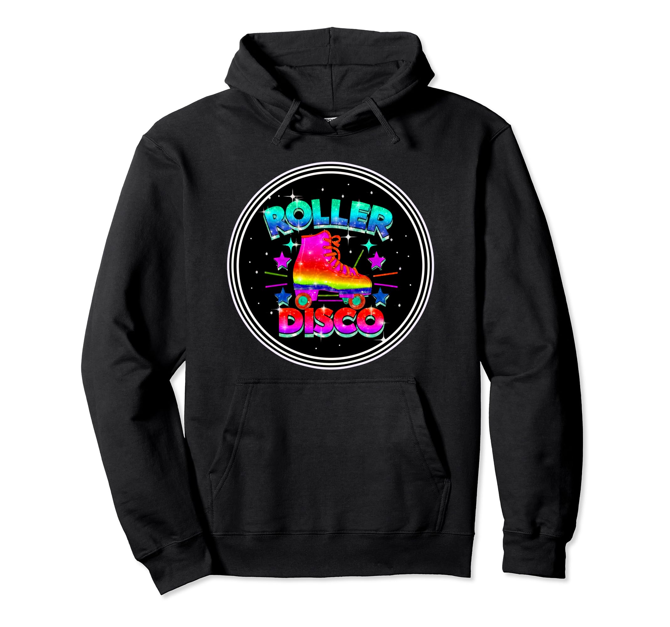 Roller Disco Fun Roller Skates Novelty Hoodie - Novelty Apparel Unisex - T-Shirt, Sweatshirt, Hoodie