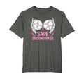 Womens Save Baseball Boobs Softball T-Shirt - Minimalist Print Unisex - T-Shirt, Sweatshirt, Hoodie