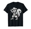 Squirrel Funny Cowboy Cowgirl Western T-Shirt - Streetwear Style Men Women - T-Shirt, Sweatshirt, Hoodie
