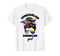 Half American And Venezuelan Usa T-Shirt - Novelty Apparel for Adults - T-Shirt, Sweatshirt, Hoodie