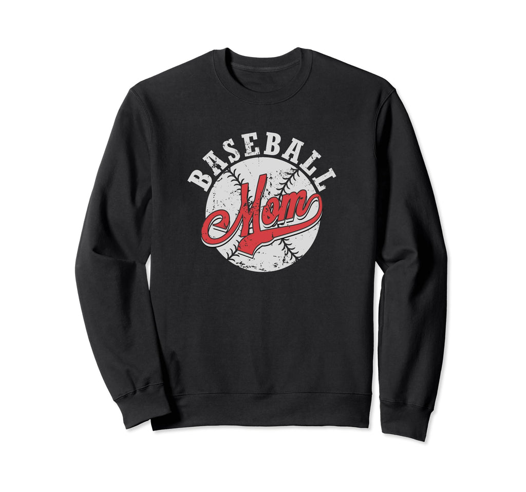 Baseball Mom Sweatshirt - Streetwear Style for Adults - T-Shirt, Sweatshirt, Hoodie