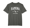Ramona Ca Athletic Sports Js01 T-Shirt - Graphic Print Unisex - T-Shirt, Sweatshirt, Hoodie