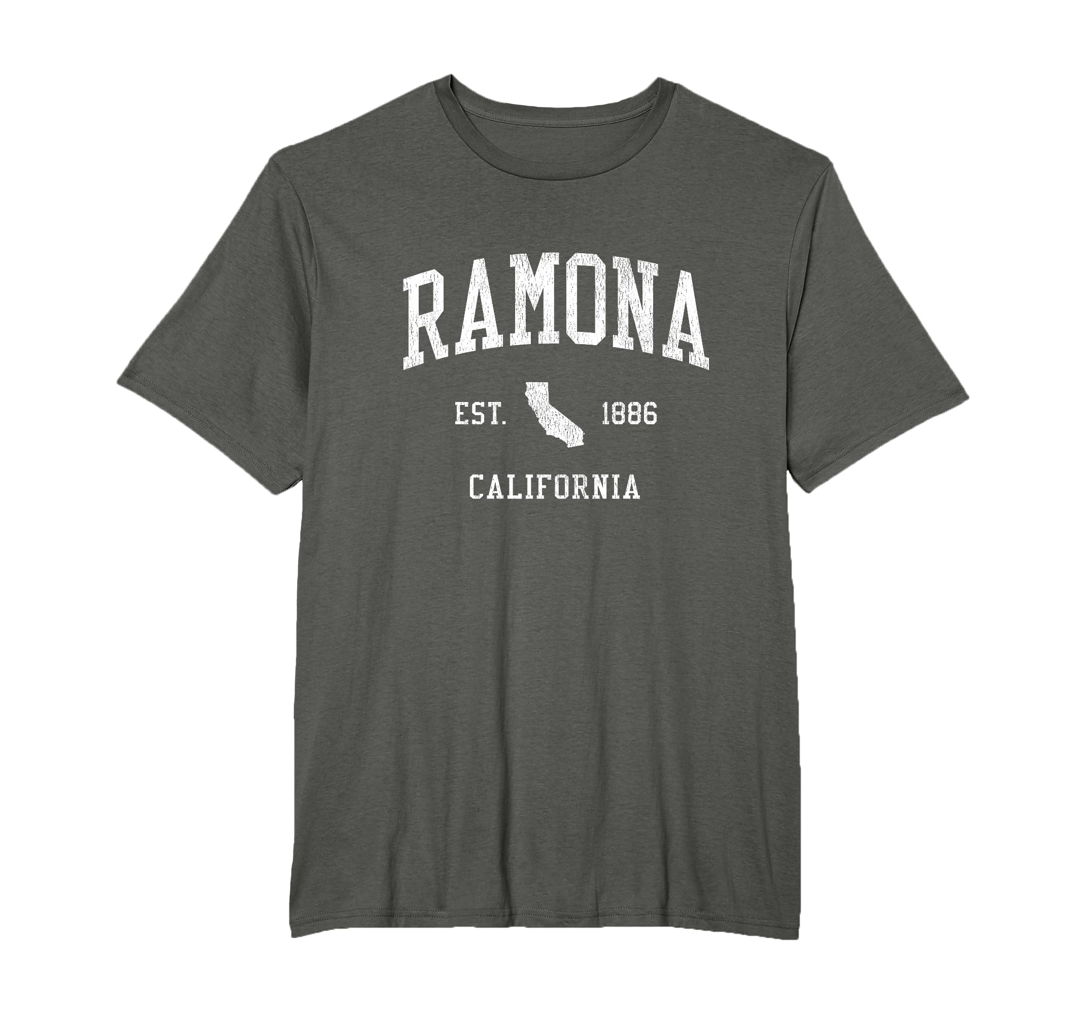 Ramona Ca Athletic Sports Js01 T-Shirt - Graphic Print Unisex - T-Shirt, Sweatshirt, Hoodie