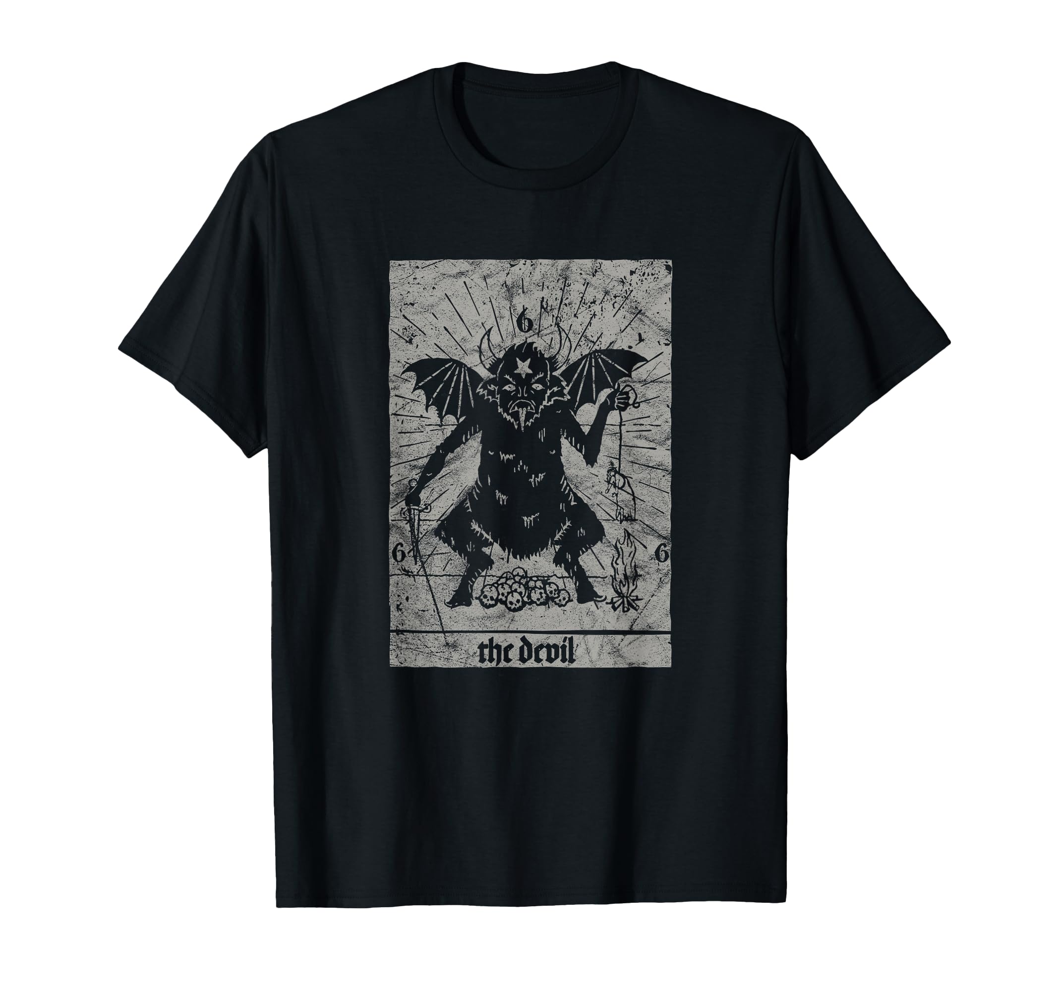 Occult Baphomet Tarot Card Satanic T-Shirt - Fun Novelty Design Men Women - T-Shirt, Sweatshirt, Hoodie
