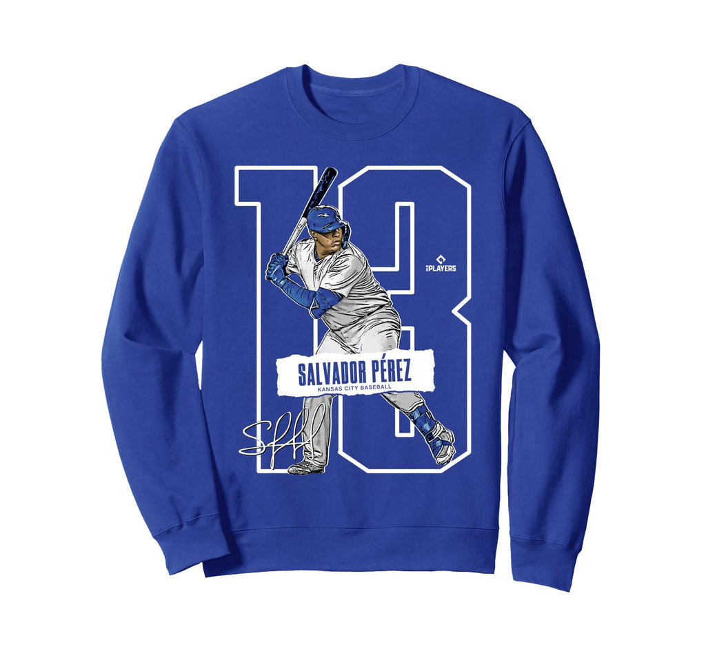 Salvador Perez Kansas City Sweatshirt - Fun Novelty Design Men Women - T-Shirt, Sweatshirt, Hoodie