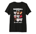 Baseball Is My Favorite Season T-Shirt - Streetwear Style for Adults - T-Shirt, Sweatshirt, Hoodie