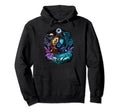 Vaporwave Aesthetic Psychedelic Eye Hoodie - Custom Art Print Unisex - T-Shirt, Sweatshirt, Hoodie