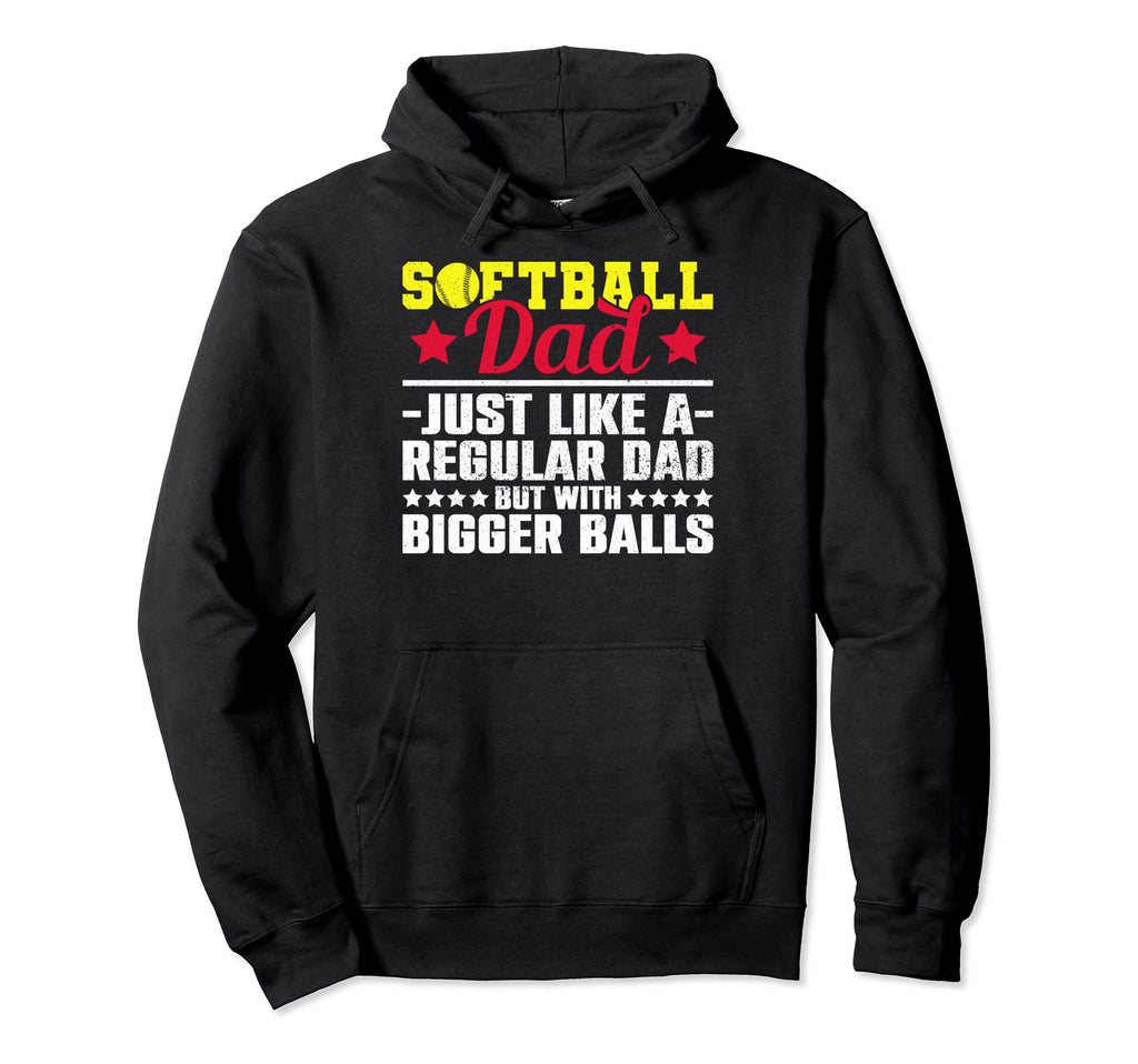 Funny Dad Softball Coach Softball Dad Hoodie - Custom Art Print Unisex - T-Shirt, Sweatshirt, Hoodie