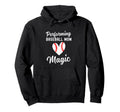 Baseball Mom Life Performing Baseball Mom Hoodie - Novelty Apparel Unisex - T-Shirt, Sweatshirt, Hoodie