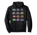 Camera Decade Birthyear Generation Hoodie - Streetwear Style for Adults - T-Shirt, Sweatshirt, Hoodie