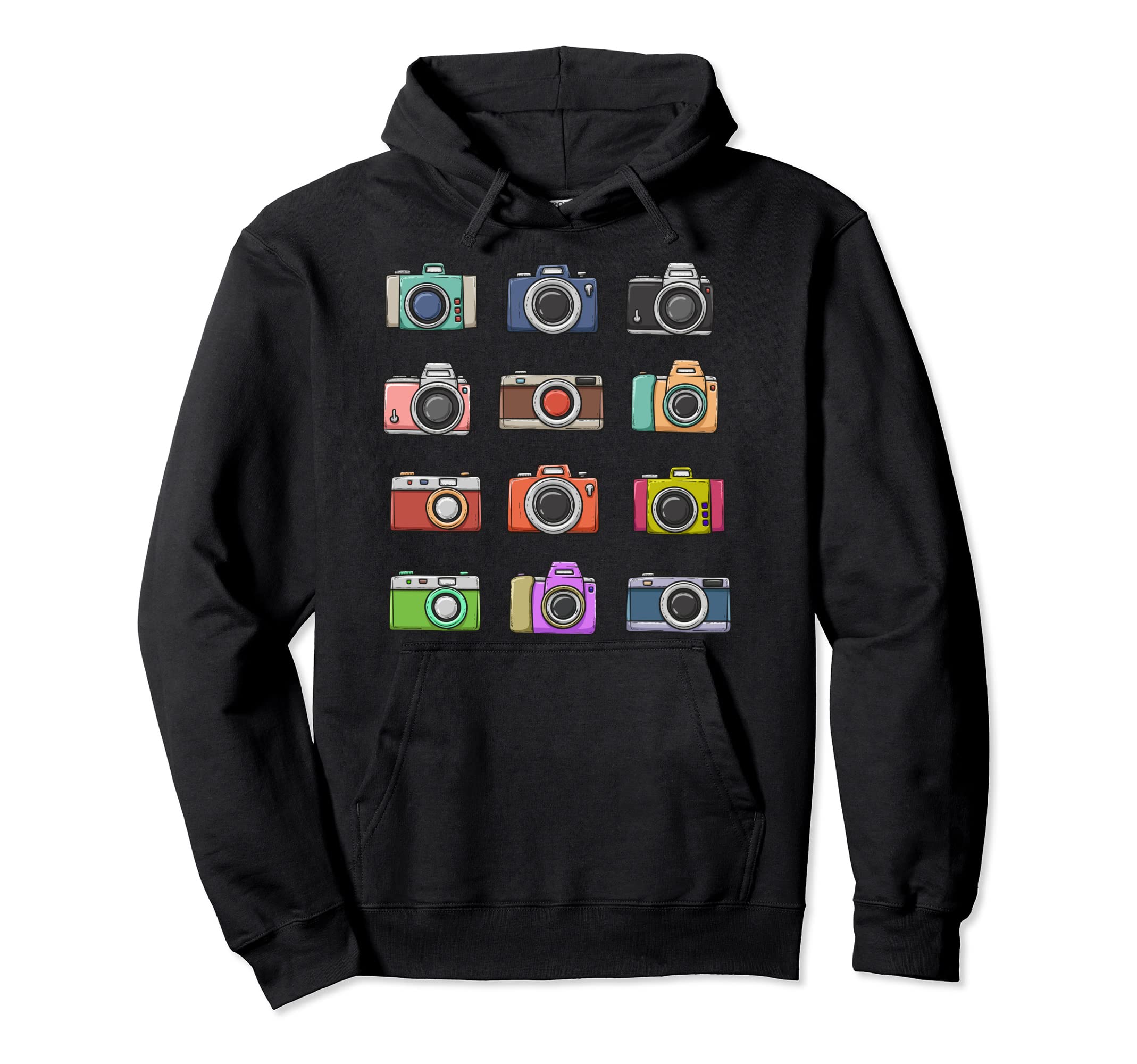 Camera Decade Birthyear Generation Hoodie - Streetwear Style for Adults - T-Shirt, Sweatshirt, Hoodie