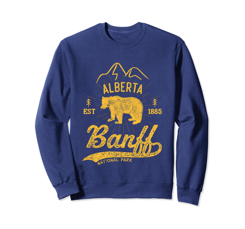 Banff Canadian National Park Sweatshirt - Aesthetic Graphic Men Women - T-Shirt, Sweatshirt, Hoodie