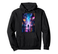 Neon Tokyo Night Aesthetic Vaporwave Anime Hoodie - Novelty Apparel Unisex - T-Shirt, Sweatshirt, Hoodie