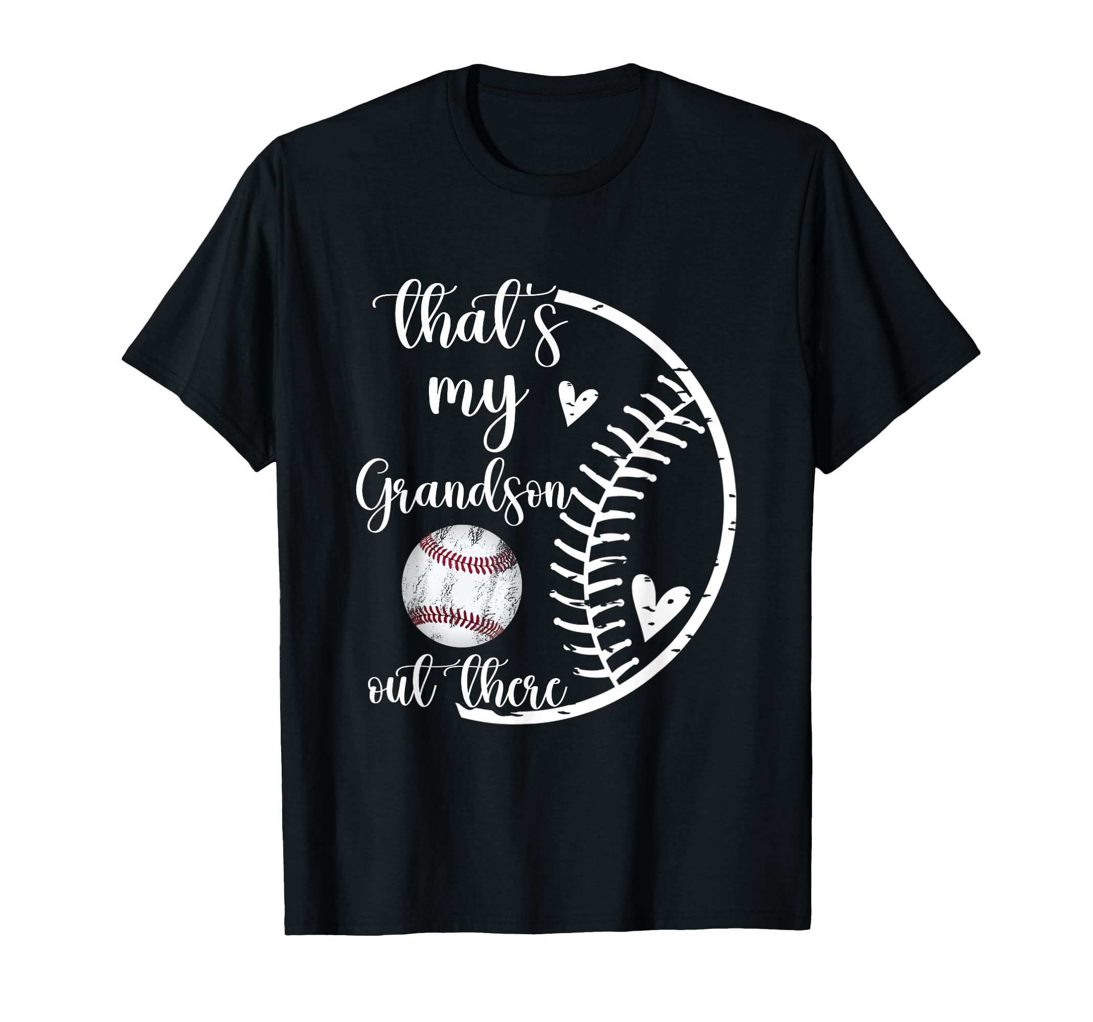 Baseball Grandpa Gift Thats My Grandson T-Shirt - Trendy Graphic Unisex - T-Shirt, Sweatshirt, Hoodie