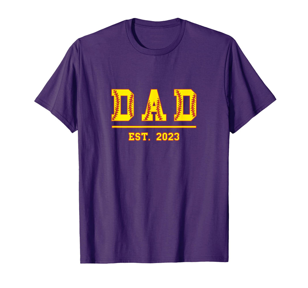 Dad Est 2023 Funny Sports Year T-Shirt - Unique Graphic for Adults - T-Shirt, Sweatshirt, Hoodie