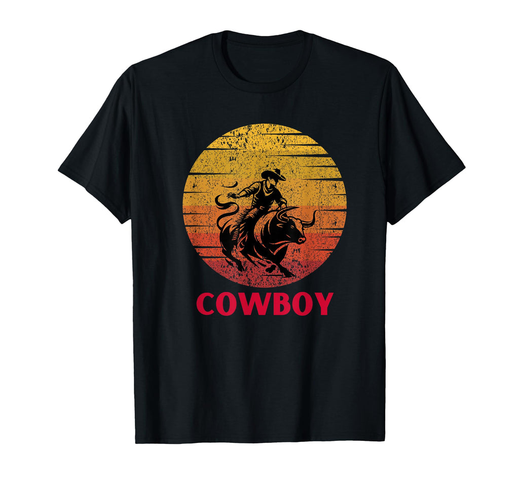 Cowboy Western Country Mens T-Shirt - Unique Graphic Unisex - T-Shirt, Sweatshirt, Hoodie