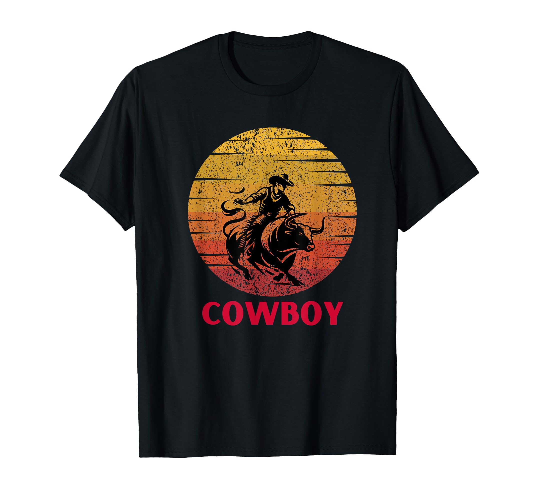 Cowboy Western Country Mens T-Shirt - Unique Graphic Unisex - T-Shirt, Sweatshirt, Hoodie