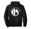 Funny Papa Gift Son Daughter Ballers Hoodie - Graphic Print Men Women - T-Shirt, Sweatshirt, Hoodie