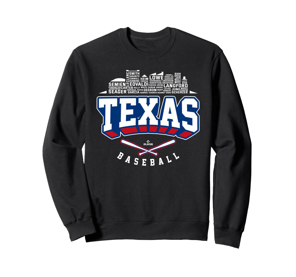 2024 Skyline Word Art Corey Sweatshirt - Fun Novelty Design for Adults - T-Shirt, Sweatshirt, Hoodie