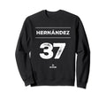 Teoscar Hernandez 37 Mlbpa Sweatshirt - Custom Art Print for Adults - T-Shirt, Sweatshirt, Hoodie