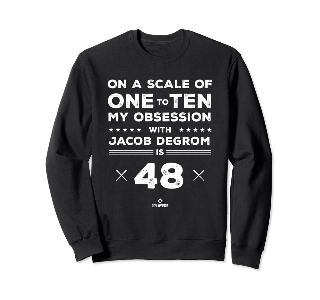 Jacob Degrom Obsession New York Sweatshirt - Graphic Print for Adults - T-Shirt, Sweatshirt, Hoodie