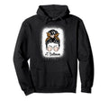 Funny Messy Bun Hair T Ball Mom Hoodie - Aesthetic Graphic Men Women - T-Shirt, Sweatshirt, Hoodie