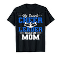 My Favorite Cheerleader Calls Me Mom Mom T-Shirt - Trendy Graphic Unisex - T-Shirt, Sweatshirt, Hoodie
