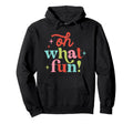 Oh What Fun Bright Boho Hoodie - Streetwear Style Men Women - T-Shirt, Sweatshirt, Hoodie