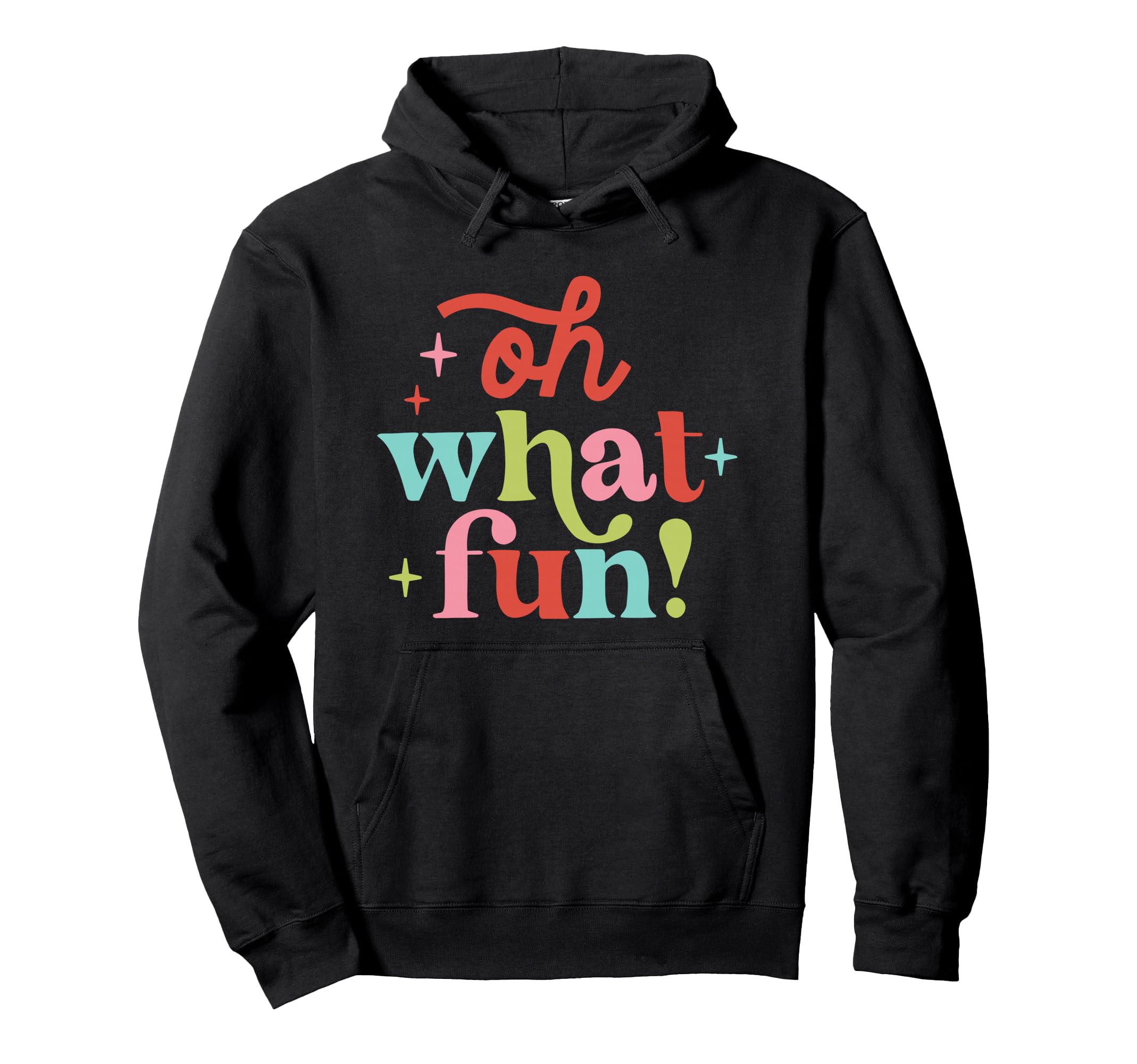 Oh What Fun Bright Boho Hoodie - Streetwear Style Men Women - T-Shirt, Sweatshirt, Hoodie