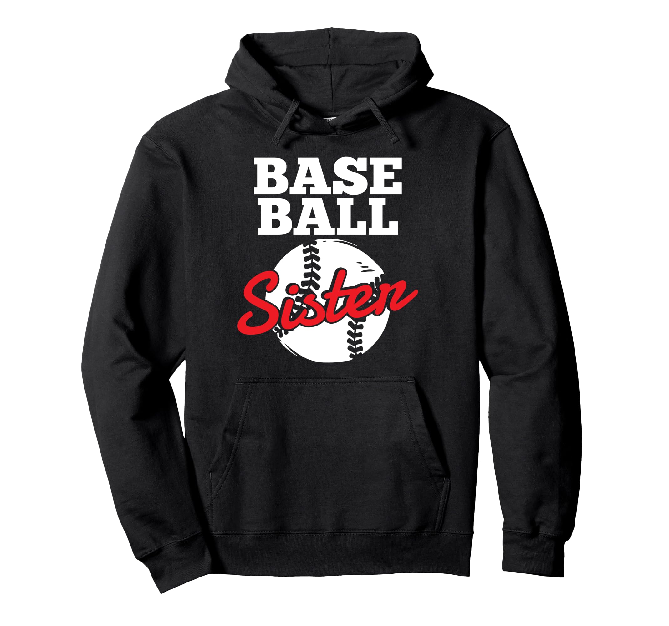 Baseball Sister Matching Family Hoodie - Aesthetic Graphic for Adults - T-Shirt, Sweatshirt, Hoodie
