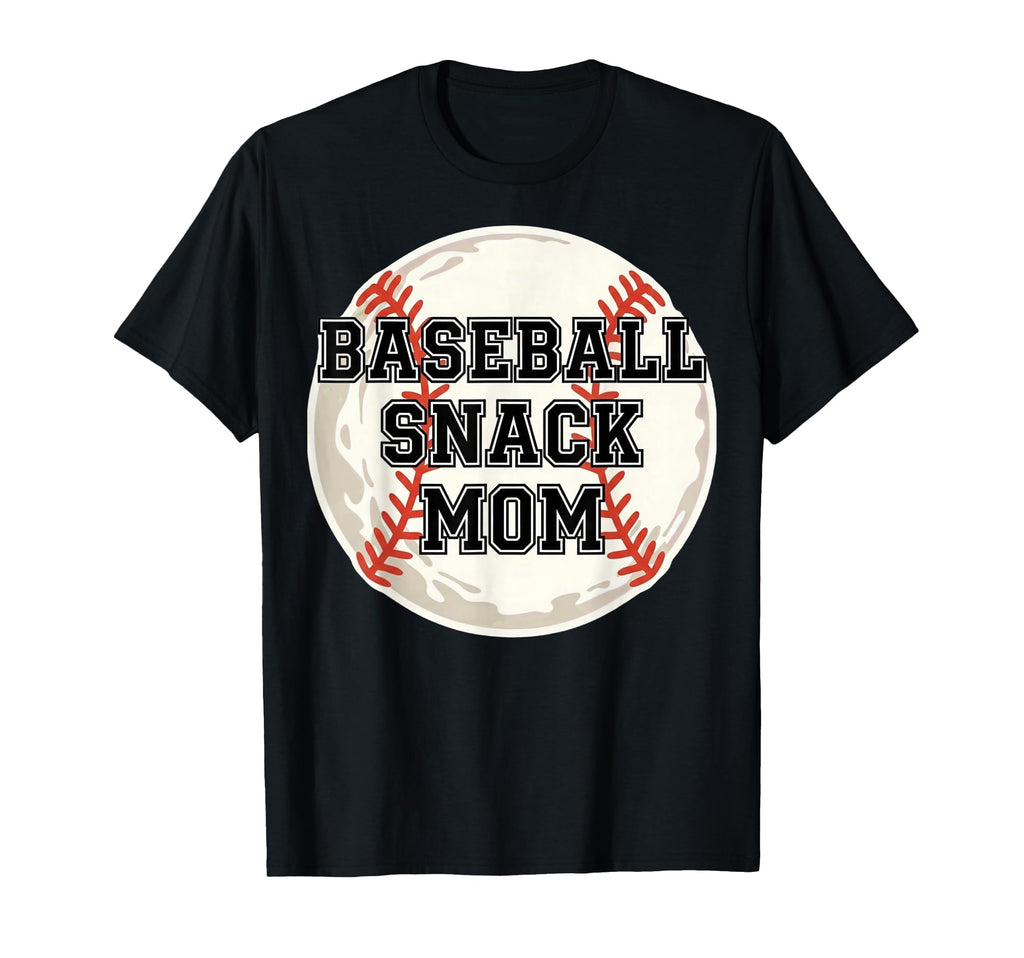 Funny Baseball Snack Mom Game Day T-Shirt - Aesthetic Graphic Men Women - T-Shirt, Sweatshirt, Hoodie