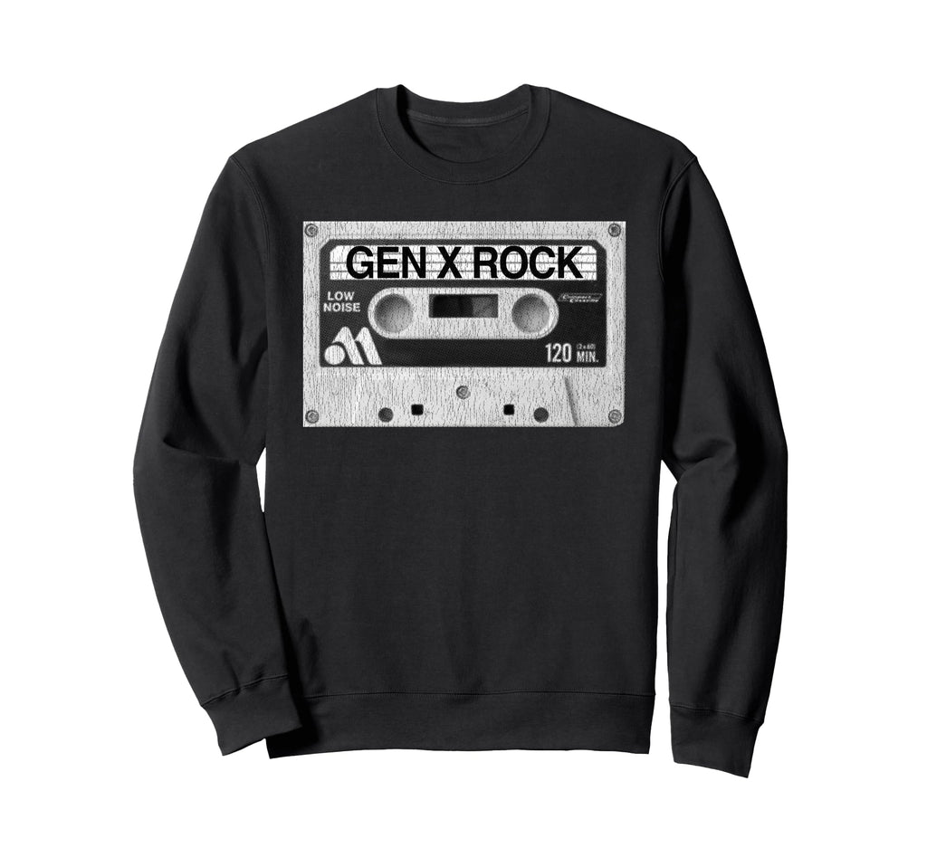 Generation X Cassette Tape Sweatshirt - Aesthetic Graphic Unisex - T-Shirt, Sweatshirt, Hoodie