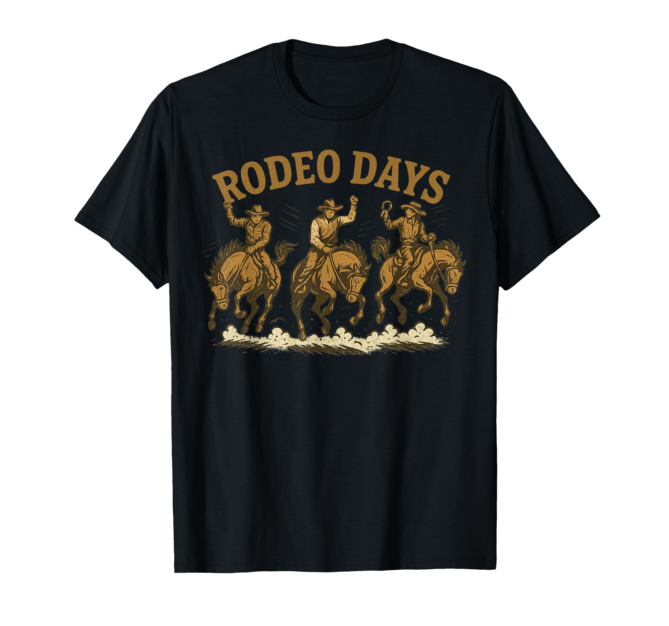 Rodeo Days Cowboys Western T-Shirt - Casual Everyday Wear Unisex - T-Shirt, Sweatshirt, Hoodie