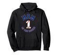 Mom Rookie 1St Birthday Baseball Family Hoodie - Graphic Print for Adults - T-Shirt, Sweatshirt, Hoodie