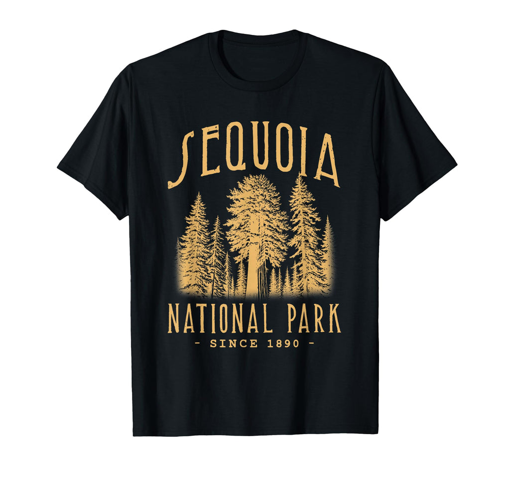 Sequoia National Park California Camping T-Shirt - Graphic Print Men Women - T-Shirt, Sweatshirt, Hoodie