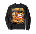 Mozzarella Cheese Sticks Bootleg Rap Sweatshirt - Minimalist Print Unisex - T-Shirt, Sweatshirt, Hoodie