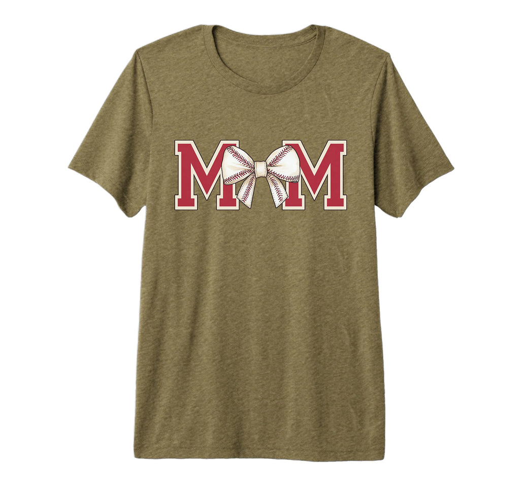 Baseball Softball Mom Matching T-Shirt - Unique Graphic for Adults - T-Shirt, Sweatshirt, Hoodie