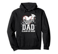 Senior Dad Class 2026 Baseball Heart Hoodie - Trendy Graphic Men Women - T-Shirt, Sweatshirt, Hoodie