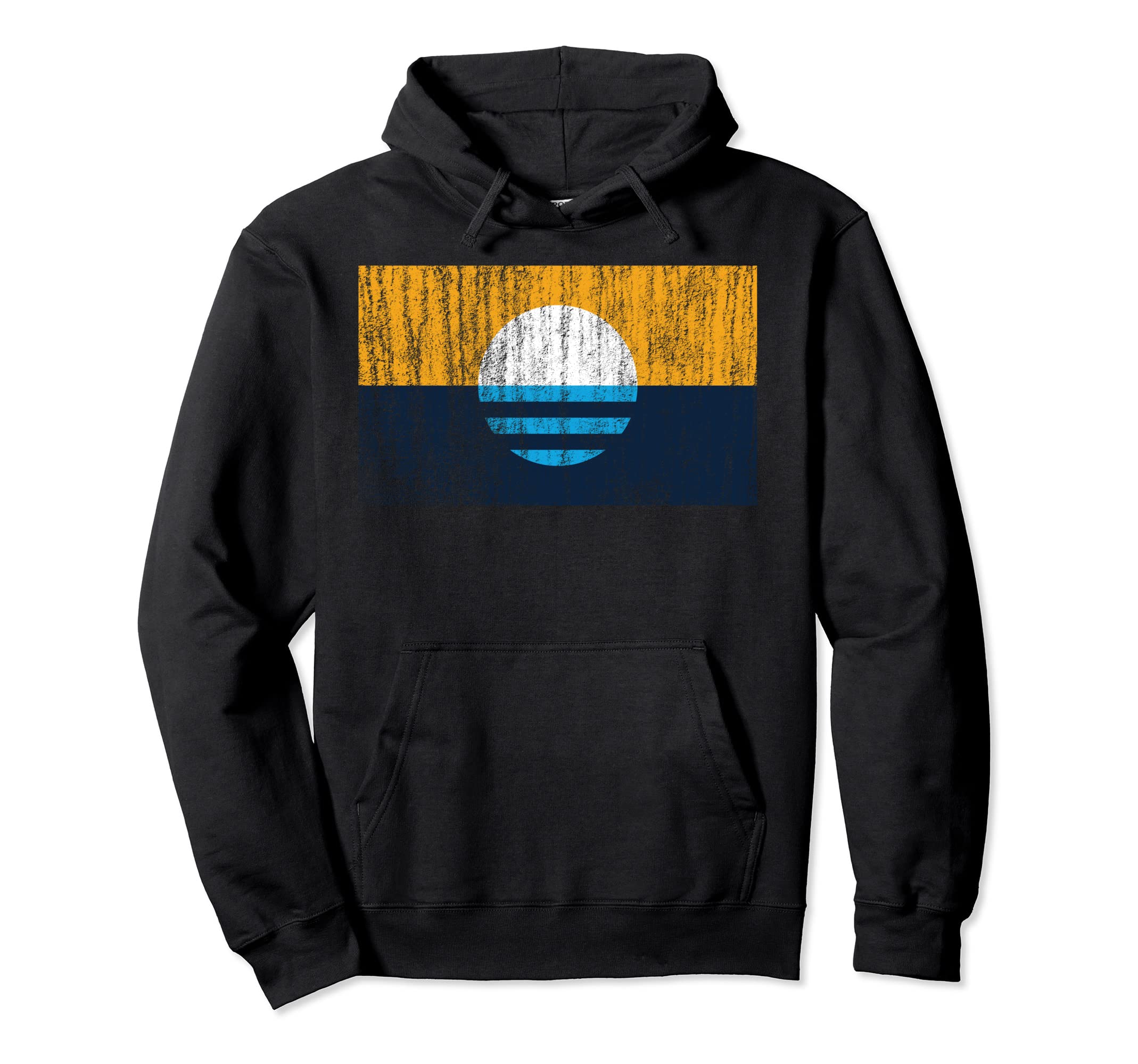 Peoples Flag Milwaukee Distressed Hoodie - Graphic Print Men Women - T-Shirt, Sweatshirt, Hoodie