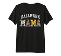 Ballpark Mama Baller Mom Mothers Day T-Shirt - Trendy Graphic for Adults - T-Shirt, Sweatshirt, Hoodie