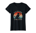 Cat Mother Wine Lover Sunset Cat T-Shirt - Graphic Print Men Women - T-Shirt, Sweatshirt, Hoodie